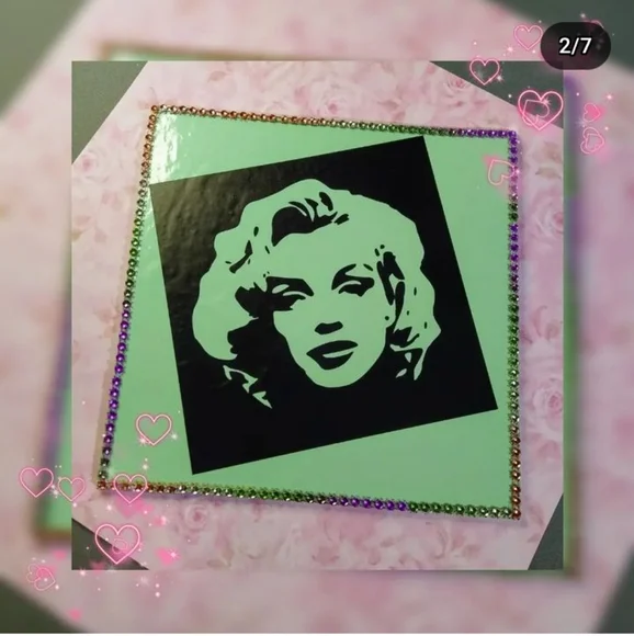 Handcrafted Picture Frame and Coasters